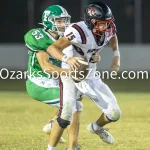 KellySteed_HSFBThayerVsHouston-76: Thayer Bobcats battle the Houston Tigers in SCA Conference play, Friday, September 22, 2023 at Louis Bozeman Field on the campus of Thayer High School