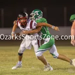 KellySteed_HSFBThayerVsHouston-77: Thayer Bobcats battle the Houston Tigers in SCA Conference play, Friday, September 22, 2023 at Louis Bozeman Field on the campus of Thayer High School