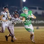 KellySteed_HSFBThayerVsHouston-82: Thayer Bobcats battle the Houston Tigers in SCA Conference play, Friday, September 22, 2023 at Louis Bozeman Field on the campus of Thayer High School