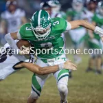 KellySteed_HSFBThayerVsHouston-84: Thayer Bobcats battle the Houston Tigers in SCA Conference play, Friday, September 22, 2023 at Louis Bozeman Field on the campus of Thayer High School