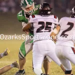 KellySteed_HSFBThayerVsHouston-85: Thayer Bobcats battle the Houston Tigers in SCA Conference play, Friday, September 22, 2023 at Louis Bozeman Field on the campus of Thayer High School