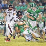 KellySteed_HSFBThayerVsHouston-86: Thayer Bobcats battle the Houston Tigers in SCA Conference play, Friday, September 22, 2023 at Louis Bozeman Field on the campus of Thayer High School