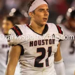 KellySteed_HSFBThayerVsHouston-88: Thayer Bobcats battle the Houston Tigers in SCA Conference play, Friday, September 22, 2023 at Louis Bozeman Field on the campus of Thayer High School