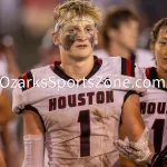 KellySteed_HSFBThayerVsHouston-89: Thayer Bobcats battle the Houston Tigers in SCA Conference play, Friday, September 22, 2023 at Louis Bozeman Field on the campus of Thayer High School