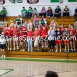 KellySteed_HSVB-ThayerVsLiberty-144: The Thayer Lady Bobcats battle the Liberty Eagles for the sole ownership of the SCA Conference Title in Volleyball on Thursday, Oct 12, 2023 at Thayer High School