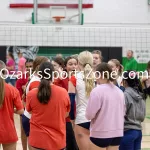 KellySteed_HSVB-ThayerVsLiberty-148: The Thayer Lady Bobcats battle the Liberty Eagles for the sole ownership of the SCA Conference Title in Volleyball on Thursday, Oct 12, 2023 at Thayer High School