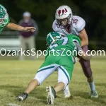 KellySteed_HSFB-ThayerVsWillow-134: The Thayer Bobcats battle the Willow Springs Bears on Friday, Oct 13, 2023 at Louis Bowman Field on the campus of Thayer High School