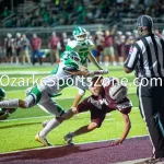 KellySteed_HSFB-GroveVsThayer-91: The Mountain Grove Panthers battle the Thayer Bobcats at Panther Stadium in Mountain Grove, MO on Friday, Oct 20, 2023