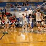 KellySteed_HSVB-LibertyVsThayer-130: The Thayer VolleyCATS battle the Liberty Eagles for the Class 2 District 9 Championship, Saturday, Oct 21, 2023 at Cabool High School