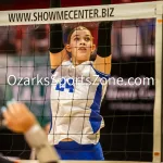 231103-C1-SEIMI-FINAL-VOLLEYBALL-GR-820: Galena's Maribelle Martin competes during a class 1 semifinal girls volleyball match on Friday, Nov. 3, 2023, at Show Me Center in Cape Girardeau, Mo.  Gordon Radford | Special to the O-Zone