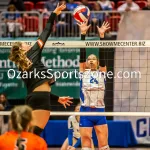 231103-C1-SEIMI-FINAL-VOLLEYBALL-GR-824: Galena's Maribelle Martin competes during a class 1 semifinal girls volleyball match on Friday, Nov. 3, 2023, at Show Me Center in Cape Girardeau, Mo.  Gordon Radford | Special to the O-Zone