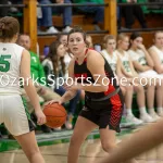 KellySteed_HSGBThayerVsHouston-65: The Thayer Lady Bobcats battle the Houston Lady Tigers in SCA Conference action at Thayer High School, Thursday, Jan 11, 2024