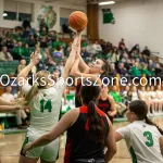 KellySteed_HSGBThayerVsHouston-67: The Thayer Lady Bobcats battle the Houston Lady Tigers in SCA Conference action at Thayer High School, Thursday, Jan 11, 2024