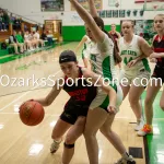 KellySteed_HSGBThayerVsHouston-76: The Thayer Lady Bobcats battle the Houston Lady Tigers in SCA Conference action at Thayer High School, Thursday, Jan 11, 2024