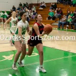 KellySteed_HSGBThayerVsHouston-79: The Thayer Lady Bobcats battle the Houston Lady Tigers in SCA Conference action at Thayer High School, Thursday, Jan 11, 2024