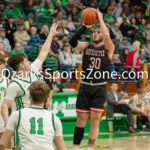 KellySteed_HSBBThayerVsHouston-73: The Thayer Bobcats battle the Houston Tigers on Friday, February 2, 2024 at Thayer High School