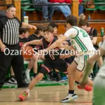 KellySteed_HSBBThayerVsHouston-77: The Thayer Bobcats battle the Houston Tigers on Friday, February 2, 2024 at Thayer High School