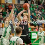 KellySteed_HSBBThayerVsHouston-81: The Thayer Bobcats battle the Houston Tigers on Friday, February 2, 2024 at Thayer High School