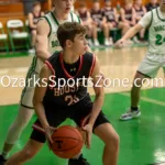 KellySteed_HSBBThayerVsHouston-82: The Thayer Bobcats battle the Houston Tigers on Friday, February 2, 2024 at Thayer High School