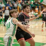 KellySteed_HSBBThayerVsHouston-84: The Thayer Bobcats battle the Houston Tigers on Friday, February 2, 2024 at Thayer High School