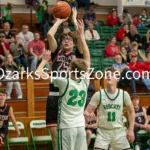 KellySteed_HSBBThayerVsHouston-85: The Thayer Bobcats battle the Houston Tigers on Friday, February 2, 2024 at Thayer High School