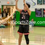 KellySteed_HSBBThayerVsHouston-87: The Thayer Bobcats battle the Houston Tigers on Friday, February 2, 2024 at Thayer High School