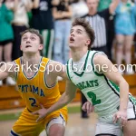 KellySteed_HSBBThaFat02272024-76: The Thayer Bobcats take on the Fatima Comets in the Class 3 Sectional 5 contest held Tuesday, February 27, 2024, at Thayer High School