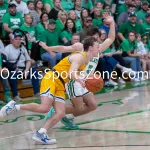 KellySteed_HSBBThaFat02272024-77: The Thayer Bobcats take on the Fatima Comets in the Class 3 Sectional 5 contest held Tuesday, February 27, 2024, at Thayer High School