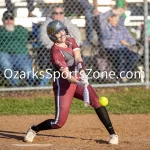 KellySteed_HSSB_ThayMtGrove-76: The Thayer Lady Bobcats battle the Mountain Grove Lady Panthers in SCA softball action on Thursday, March 28, 2024 at Thayer High School