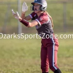 KellySteed_HSSB_ThayMtGrove-78: The Thayer Lady Bobcats battle the Mountain Grove Lady Panthers in SCA softball action on Thursday, March 28, 2024 at Thayer High School