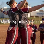 KellySteed_HSSB_ThayMtGrove-94: The Thayer Lady Bobcats battle the Mountain Grove Lady Panthers in SCA softball action on Thursday, March 28, 2024 at Thayer High School