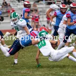 kellysteed_thayervsliberty-98: The Thayer Bobcats traveled to Mountain View, MO to battle the Liberty Eagles in a SCA football match up on Saturday, September 14, 2024