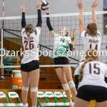 kellysteed_thayervswillow-142: The Willow Springs Lady Bears traveled to Thayer to battle the Lady Bobcats in SCA Volleyball action on Thursday, September 26, 2024. The Lady Bears would would sweep the Lady Bobcats in three straight sets