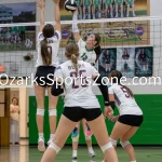 kellysteed_thayervswillow-148: The Willow Springs Lady Bears traveled to Thayer to battle the Lady Bobcats in SCA Volleyball action on Thursday, September 26, 2024. The Lady Bears would would sweep the Lady Bobcats in three straight sets