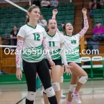 kellysteed_thayervssalemhsvb-141: The Salem Tigers travel to Thayer, MO to battle the Bobcats in SCA Conference Volleyball action on Thursday, October 3, 2024.