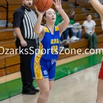 kellysteed_hsgbdoravsava-69: The Dora Lady Falcons battle the Ava Lady Bears in the 5th place contest of the 51st Thayer Winter Classic, held on Saturday, January 25, 2025, at Thayer High School in Thayer, MO.