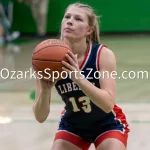 kellysteed_hsgblibertyvshouston-77: The Liberty Lady Eagles battle the Houston Lady Tigers in the 3rd place contest of the 51st Thayer Winter Classic, held on Saturday, January 25, 2025, at Thayer High School in Thayer, MO.