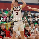 kellysteed_hsbbthayervsliberty-85: The Thayer Bobcats battle the Liberty Eagles on Saturday, Feb 22, 2025, at Liberty High School.