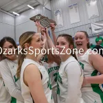 kellysteed_hsgbthayervslicking-146: The Thayer Lady Bobcats battle the Licking Lady Wildcats in the Class 3 District 10 Championship held on Saturday, March 1, 2025 at Cabool High School