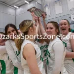 kellysteed_hsgbthayervslicking-147: The Thayer Lady Bobcats battle the Licking Lady Wildcats in the Class 3 District 10 Championship held on Saturday, March 1, 2025 at Cabool High School