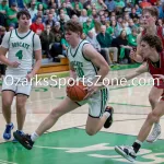 kellysteed_hsbbthayervslamar-84: The Thayer Bobcats host the Class 3 Men's Basketball Quarterfinal 3 contest against the Lamar Tigers on Friday, March 7, 2025, at Thayer High School.