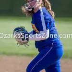 kellysteed_hssbthayervsava-75: The Thayer Lady Bobcat softball team battles the Ava Lady Bears in SCA action on Monday April 21, 2025 at Thayer High School in Thayer, MO