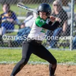 kellysteed_hssbthayervsava-84: The Thayer Lady Bobcat softball team battles the Ava Lady Bears in SCA action on Monday April 21, 2025 at Thayer High School in Thayer, MO