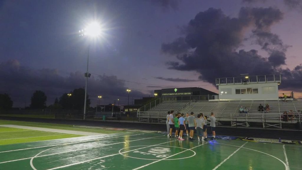 VIDEO: Springfield Catholic wrestles under the lights ahead of program's return