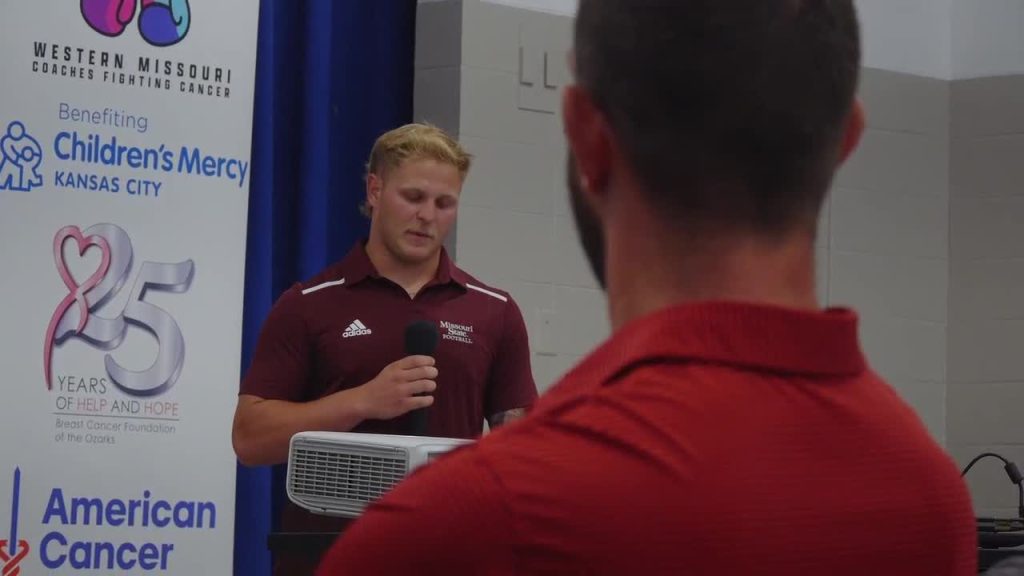 VIDEO: Connor Lair shares cancer journey at WEMO CFC coaches clinic