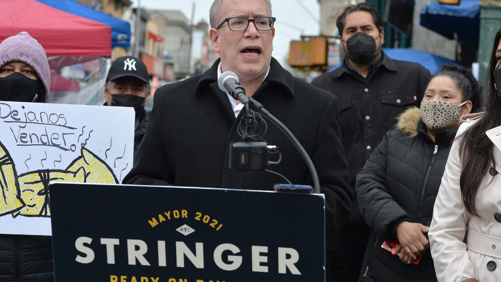 ny-mayoral-candidate-scott-stringer-holds-press-conference-in-queens
