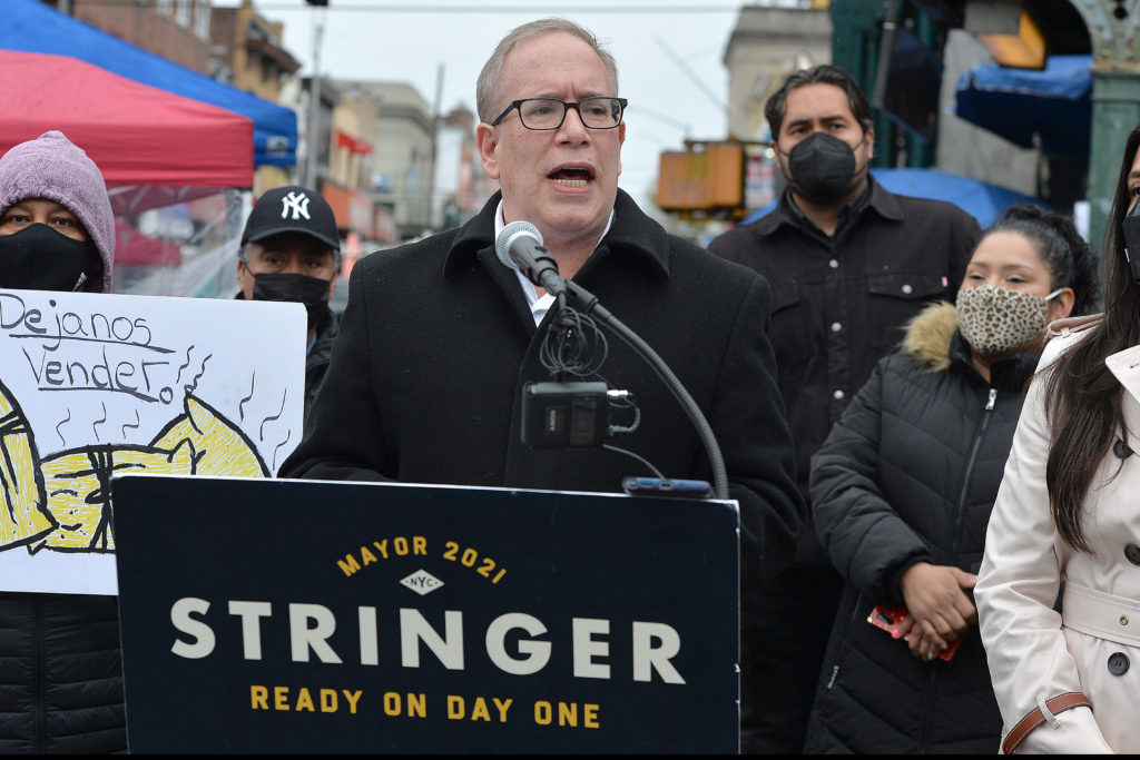 ny-mayoral-candidate-scott-stringer-holds-press-conference-in-queens