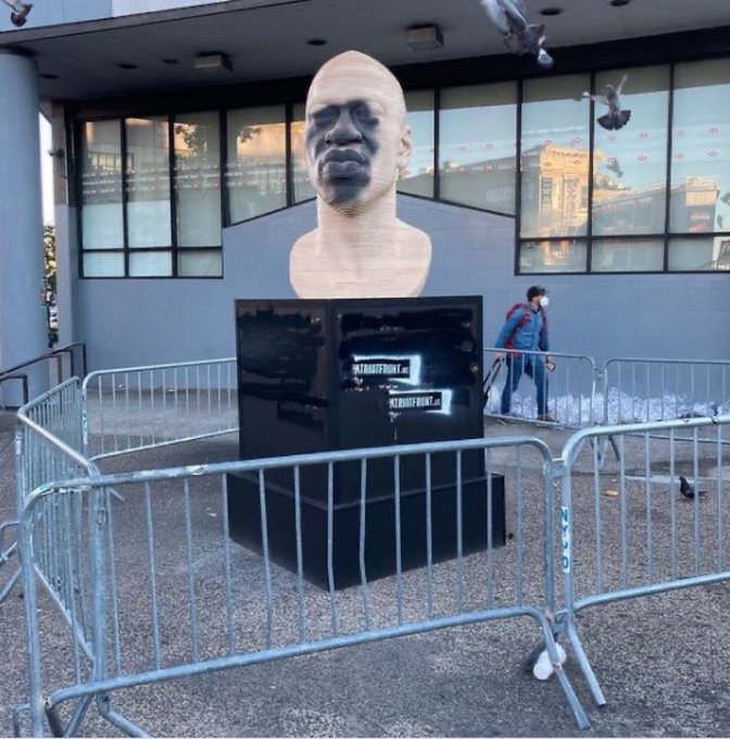 george-floyd-statue-vandalized