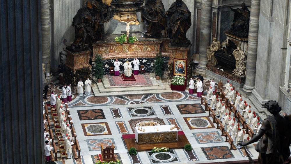 italy-june-6-2021-pope-francis-leads-a-holy-mass-on-the-solemnity-of-the-most-holy-body-and-blood-of-christ