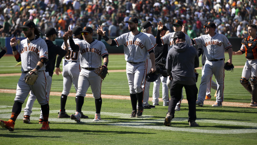 mlb-san-francisco-giants-at-oakland-athletics